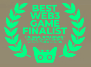 Best Web3 Game Finalist — Game Development World Championship 2022 Summer Season